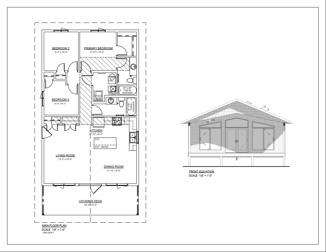 SOLD! EDEN SIMPLE HOME Floor Plan