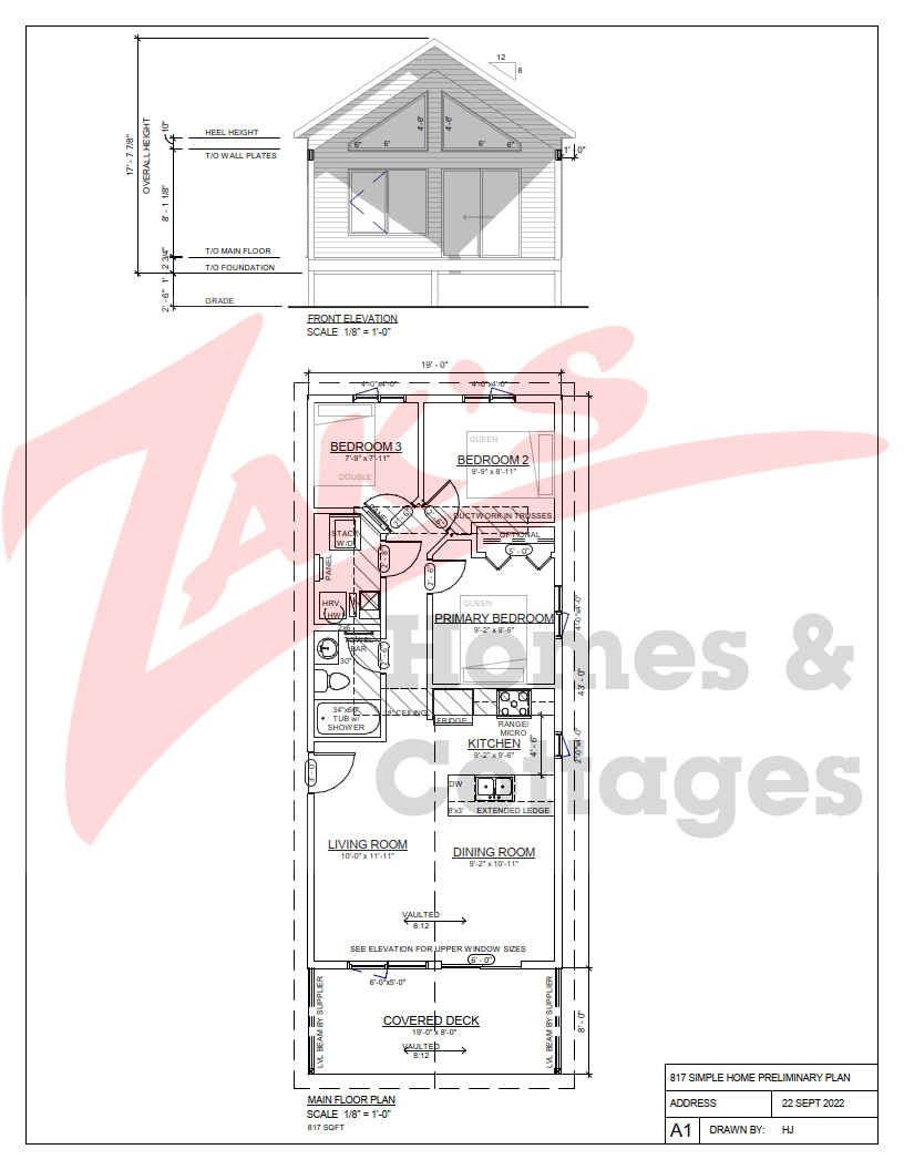 DISCOVERY SIMPLE HOME SOLD Floor Plan