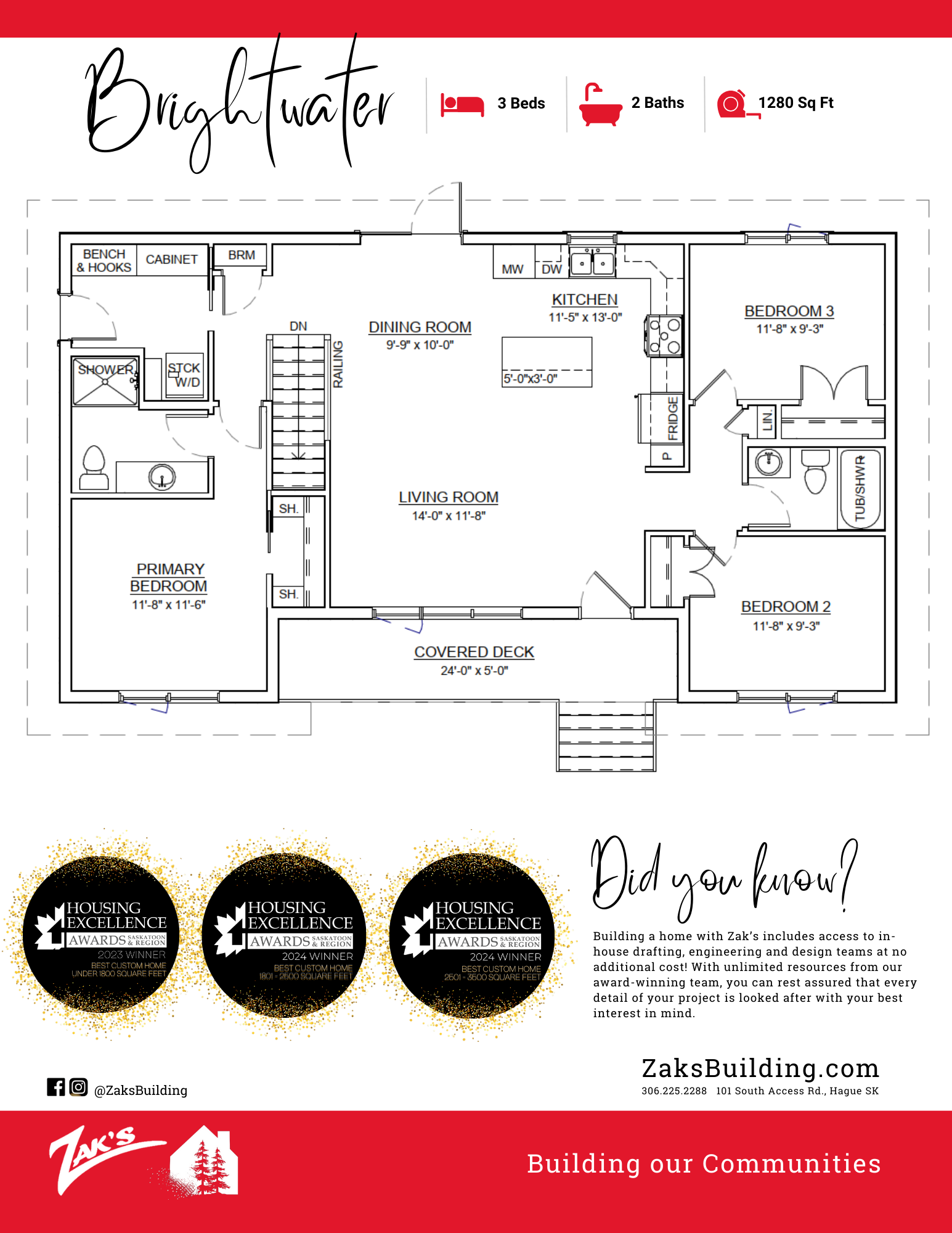 BRIGHTWATER $286,400 SOLD Floor Plan